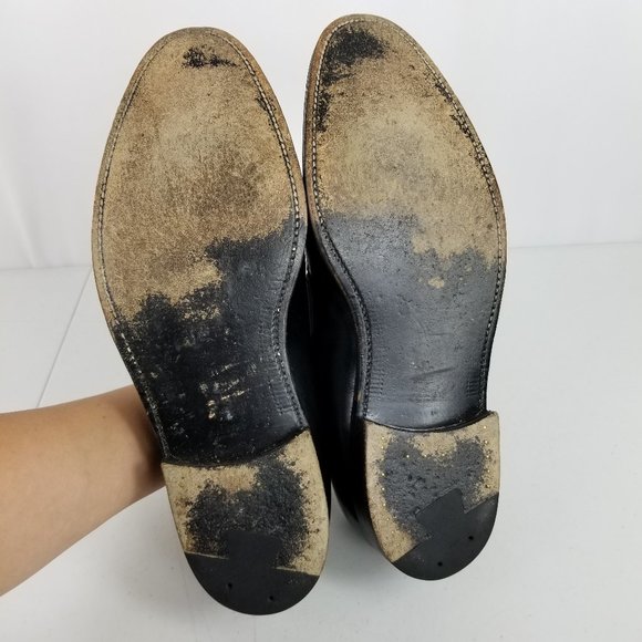 Alden leather tassel loafers mens 11.5 B/D Black - Picture 14 of 16